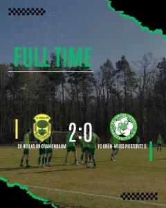 Mund abputzen! Weiter geht’s für Mannschaft II