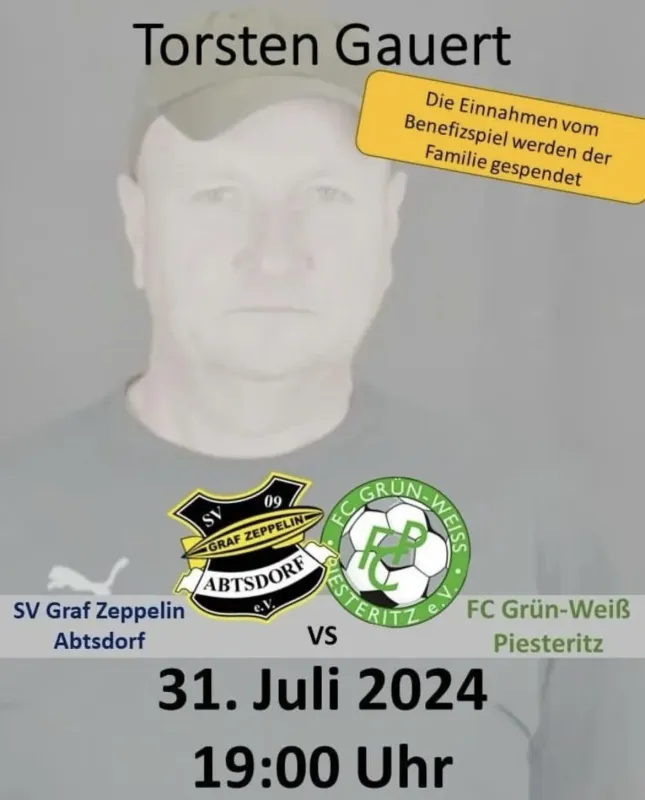 Trauerspiel für Torsten Gauert