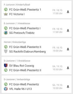 Spieltagwochenende mit interessanten Spielen