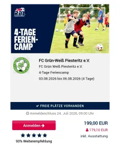 RB Fußballschule im Volkspark